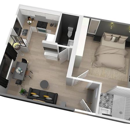 Appartement Le Carnel Лорьян Экстерьер фото